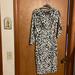 Ralph Lauren Dresses | Gray Patterned Dress | Color: Gray | Size: 10