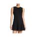 Free People Dresses | Free People Women's Sleeveless Jewel Neck Short Shift Dress Black Size 0 | Color: Black | Size: 0