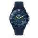 ICE-WATCH - Ice Chrono Blue Lime - Men's Wristwatch With Silicon Strap - Chrono - 020617 (Large)