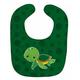 Caroline's Treasures Nautical Turtle Baby Bib, Green, Large