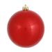 The Holiday Aisle® Holiday Décor Ball Ornament Plastic in Red | 10" | Wayfair A20828350B2E4E13A9872F21351848AB
