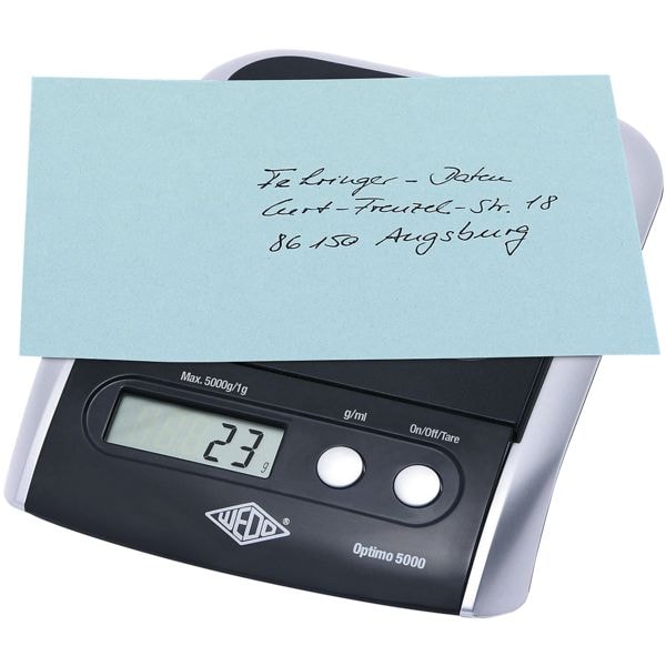 Wedo Briefwaage »Optimo 5000« bis 5 kg silber, 16x4x23 cm Image