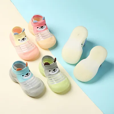 Chaussures d'été en maille fine pour bébé souliers pour enfant nouveau-né garçon fille semelle