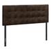 Bed, Headboard Only, Queen Size, Bedroom, Upholstered Pu Leather Look, Transitional