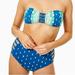 Lilly Pulitzer Swim | Lilly Pulitzer Macaw Blue Coconut Row Bikini Set Top & Bottom Sz 10 | Color: Blue/Green | Size: 10