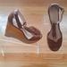 Coach Shoes | Carmel Coach Wedge Sandals | Color: Brown | Size: 7.5