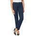 Plus Size Women's Secret Slimmer® Pant by Catherines in Navy (Size 28 WP)