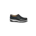 Wide Width Women's Anna Oxford Flat by Hälsa in Black (Size 11 W)