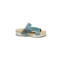 Wide Width Women's Desiree Sandal by Hälsa in Blue (Size 9 1/2 W)