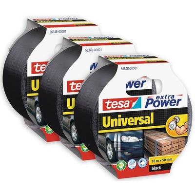 Extra Power Universal Gewebeband im 3er Pack - Gewebeverstärktes Ductape zum Reparieren,