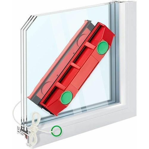 Magnetischer Fensterputzwischer für Einfach-, Doppel- und Dreifachverglasung Dreifachverglasung von