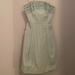 Lilly Pulitzer Dresses | Light Blue/Green Seersucker Dress | Color: Green/White | Size: 00