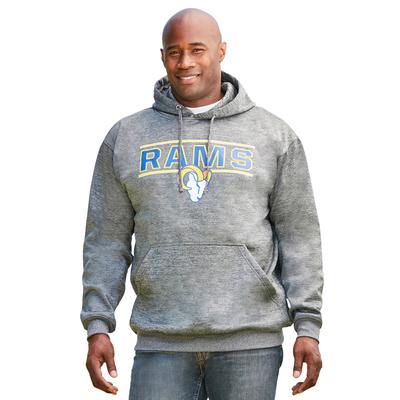Men's Big & Tall NFL® Performance Hoodie by NFL in Los Angeles Rams (Size XL)