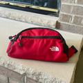 The North Face Bags | Like New The North Face Waist Bag Fanny Pack | Color: Gray/Red | Size: Os