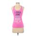 Lorna Jane Active Active Tank Top: Pink Activewear - Women's Size X-Small