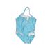 Baby Buns One Piece Swimsuit: Blue Sporting & Activewear - Size 18 Month