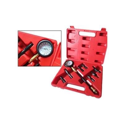 Trade Shop Traesio - Trade Shop - Kit Tester Pressione Compressione Per Motore Benzina Auto Moto