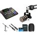 RODE RODECaster Pro II 2-Person Podcasting Kit with PodMics, and Desktop Stands RCP II
