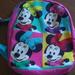 Disney Accessories | Disney Minnie Mouse Backpack | Color: Blue/Pink | Size: Osbb