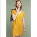 Anthropologie Dresses | Dolan Lorin Marigold Tunic Shift Tee Dress Size Small | Color: Gold | Size: S