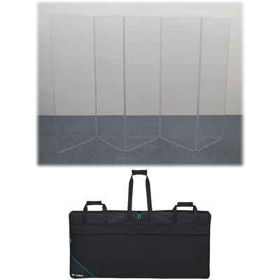 Clearsonic A2448x5 Drum Shield Bag Bundle