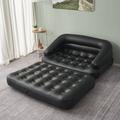 8" Air Mattress - Alwyn Home Double Size Sofa Bed in Black | 78 H x 54 W 8 D Wayfair 448B6B1894944C66BCB65969474E2998