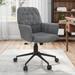 Inbox Zero Fabric Task Chair Upholstered in Gray | 37 H x 26 W x 26 D in | Wayfair 4B74D0E98E4C4CB7A80968BC225EC636