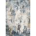 Black/Blue 90 x 63 x 0.25 in Area Rug - Trent Austin Design® Rikard, Denim/ivory - 1"-6" X 1"-6" Square | 90 H x 63 W x 0.25 D in | Wayfair