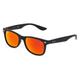 Ray-Ban Junior RJ 9052S NEW WAYFARER Jugend-Sonnenbrille Vollrand Eckig Kunststoff-Gestell, schwarz