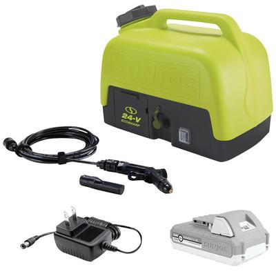 Sun Joe WA24C-LTE 5 Gallon iON+ Cordless Portable Sprayer with 2.0 Ah Battery and Charger - 116 PSI; 1.5 GPM