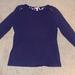 Lilly Pulitzer Tops | Lilly Pulitzer Purple Boatneck Top - Medium - J | Color: Purple | Size: M
