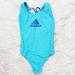 Adidas Swim | Adidas Girl One Piece Swimsuit | Color: Blue | Size: Lg