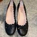 Kate Spade Shoes | Kate Spade - Yasmin Scalloped Kitten Heel Pumps | Color: Black | Size: 8