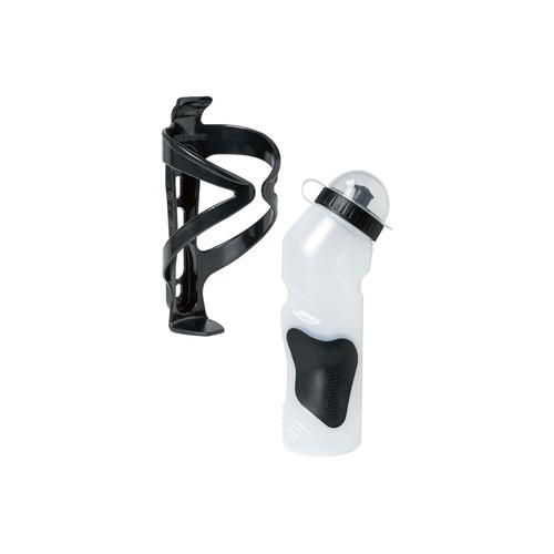 CRIVIT® Fahrrad Flaschenhalter / Fahrrad Handyhalterung (Flaschenhalter mit Trinkflasch)
