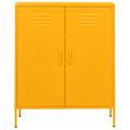 VidaXL Storage Cabinet Freestanding Drawer File Cabinet for Home Office Steel Steel in Gray | 40 H x 31.5 W x 13.8 D in | Wayfair 336164