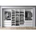 Closet & Co 24" W Closet System Walk-In Tower Manufactured Wood in White | 84 H x 24 W x 21 D in | Wayfair UC.240301