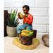 Ebros Gift Figurine Resin in Brown/Gray | 5.5 H x 4.75 W x 4 D in | Wayfair Y6874EBRC18