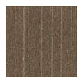 Mohawk Basics 24" x 24" Level Loop Adhesive Tabs Carpet Tile Polyester in Brown | 24 H x 24 W x 0.22 D in | Wayfair EQ301-869