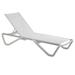 Source Furniture Wave Armless Chaise Plastic in White | 28 H x 28.15 W x 75.2 D in | Outdoor Furniture | Wayfair SF-2038-134-WHT-WHT