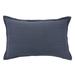 Cambree Steel Blue Linen Blend Pillow Sham
