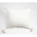 Zeye Ivory Cotton Pillow Sham