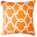 Jiti Indoor Transitional Geometric Patterned Cotton Accent Square Throw Pillows 20 x 20