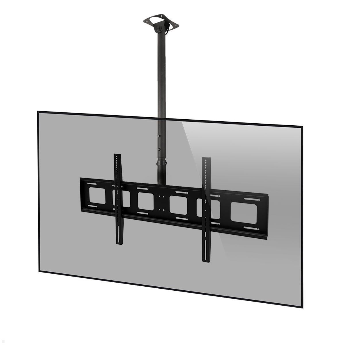 Edbak CMS21+XWB1 höhenverstellbare TV Deckenhalterung 37-95 Zoll, schwarz Image