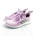 Adidas Shoes | Adidas Cloudfoam Pure Big Kids Sneakers Size 6.5 - Pink/Gray/White Shoes G28320 | Color: Pink | Size: 6.5g