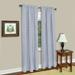 Wide Width Buffalo Check Window Curtain Panel by Achim Home Décor in Grey (Size 42" W 95" L)