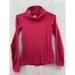 Nike Tops | Nike Pro Dri Fit Womens Long Sleeve Pink Turtleneck Activewear Shirt Sz S | Color: Pink | Size: S