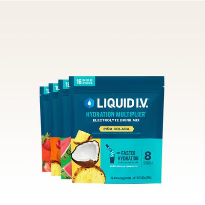 Liquid I.V. Beach Day Multipack - Powdered Electrolyte Drink Mix Packets