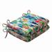 Pillow Perfect Outdoor / Indoor Abstract Reflections Multi Seat Cushion 18.5 X 15.5 X 3