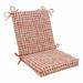 Pillow Perfect Outdoor | Indoor Alauda Coral Isle Chair Cushion 36.5 X 18 X 3