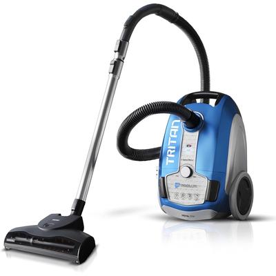Powerful Canister Vacuum Prolux Tritan w/ Sealed HEPA Filtration Blue